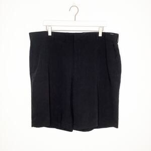 Louis Raphael Golf Black Flat Front Shorts 40